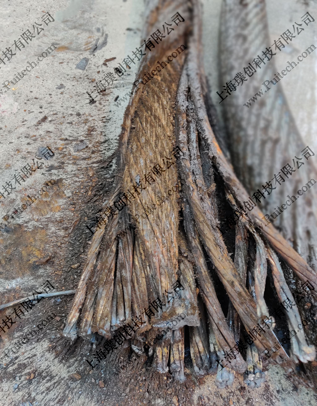 鋼絲繩探傷服務精準判斷內部銹蝕